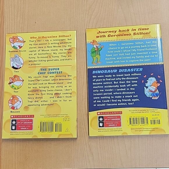 9 Children's Books..Flat Stanley, Geronimo Stilton, - Picture 9 of 12